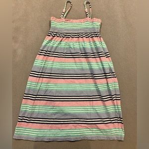𝅺Uniqlo girls striped dress size 9-10